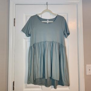 EUC Soft & comfy Zenana short sleeve babydoll top size medium